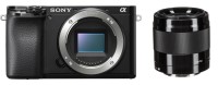 Aparat Sony A6100 + obiektyw Sony E 50 mm f/1.8 OSS - w zestawie taniej