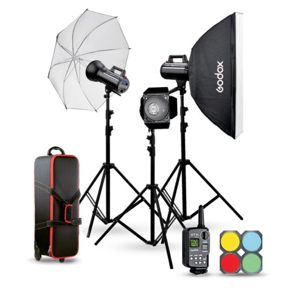 Zestaw do studia Godox GSII 2xGS200II GS400II