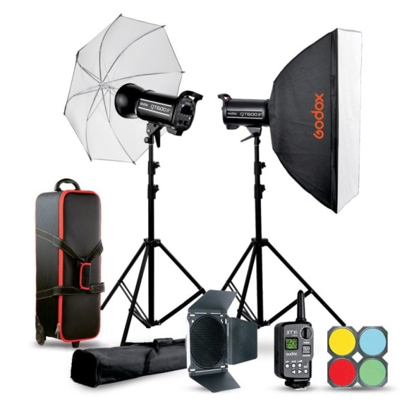 Zestaw do studia Godox QTII 2xQT600IIM