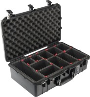 Peli 1555 Air Case |  z organizerem TrekPak wew 58x32x19cm czarna
