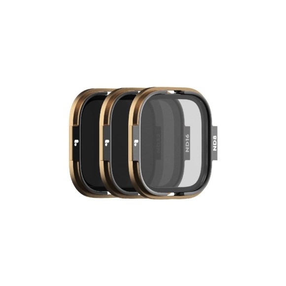 Zestaw 3 filtrów PolarPro Shutter Collection do GoPro Hero8 Rollcage
