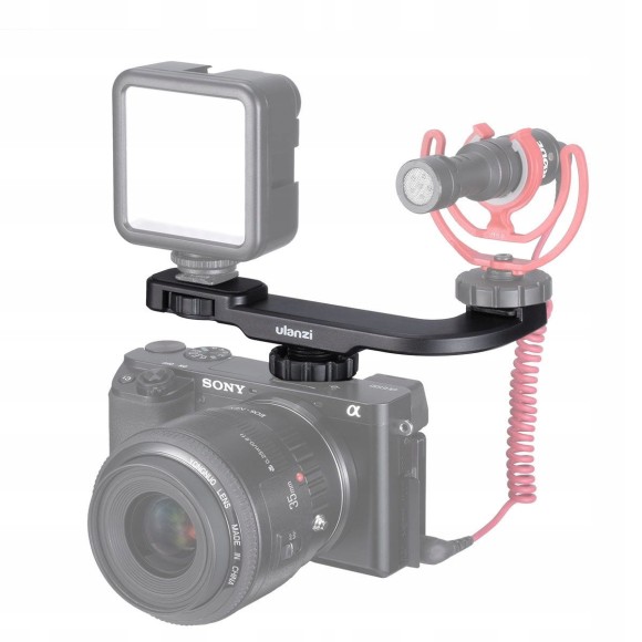 Adapter Ulanzi PT-8 do telefonu na lampę, mikrofon