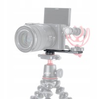 Uchwyt Ulanzi PT-5 szyna na akcesoria do DSLR 1/4''