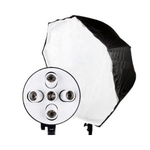 Softbox ośmiokątny OCTA 90cm na 5 żarówek E27