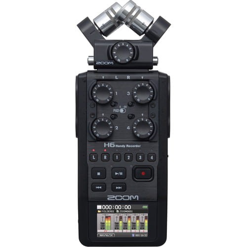 Rejestrator dźwięku Zoom H6 Black