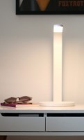 Lampka biurkowa LED Newell Sundesk NH001 z ładowarką bezprzewodową - biała