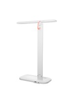 Lampka biurkowa LED Newell Sundesk NH003 z wyjściem USB - biała