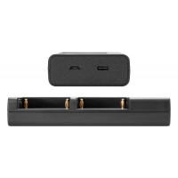 Ładowarka dwukanałowa Newell DL-USB-C do akumulatorów NP-F550/770/970