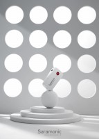 Bezprzewodowy Zestaw audio mikrofon Saramonic Blink500 B2W White (RX+TX+TX)