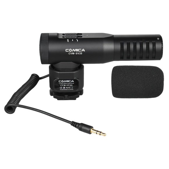 Mikrofon superkardioidalny typu shotgun Comica CVM-SV20
