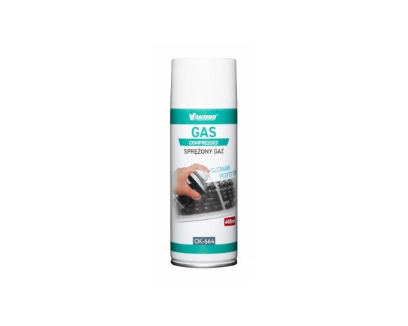 Sprężone powietrze Vakoss CK-664 - 400 ml