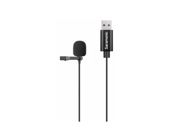 Mikrofon krawatowy Saramonic SR-ULM10 ze złączem USB