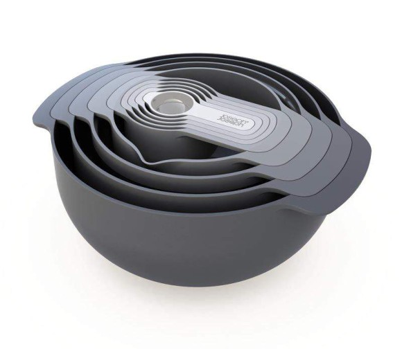 Zestaw misek i miarek Joseph Joseph Editions Grey Nest 9 Plus 40101