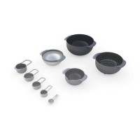Zestaw misek i miarek Joseph Joseph Editions Grey Nest 9 Plus 40101