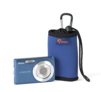 Pokrowiec Lowepro Hipshot 10 niebieski z karabińczykiem na akcesoria  8.5x7x2cm