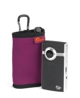 Pokrowiec Lowepro Hipshot 20 różowy z karabińczykiem na akcesoria  10x8x3cm
