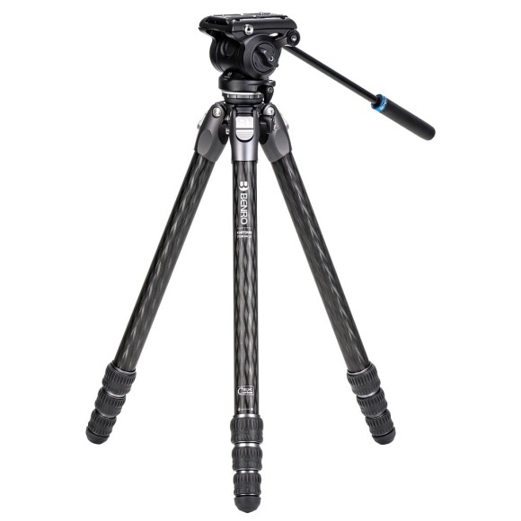 Statyw wideo Benro Tortoise 34CLV z głowicą S4PRO (TTOR34CLVS4PRO)