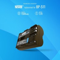 Akumulator Newell Li-Ion 1500mAh Canon BP 511 BP-511