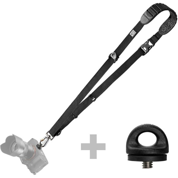 Pasek BlackRapid CROSS SHOT Breathe BLACK + śruba FR-5 481004