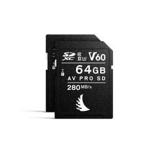 Karta pamięci SDXC Angelbird Nikon Z5 64GB V60 W280/R160 2 PACK