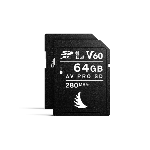 Karta pamięci SDXC Angelbird Nikon Z5 64GB V60 W280/R160 2 PACK