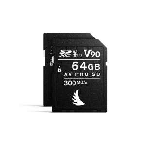 Karta pamięci SDXC Angelbird Panasonic S1H 64GB V90 W300/R280 2 PACK