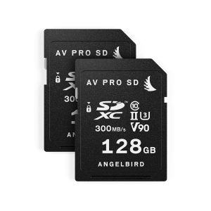 Karta pamięci SDXC Angelbird Panasonic GH5/GH5S 128GB V90 W300/R280 2 PACK