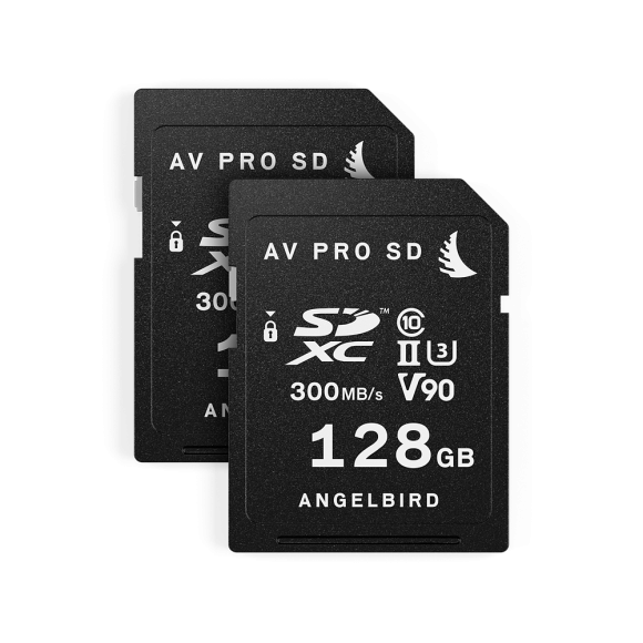 Karta pamięci SDXC Angelbird Panasonic GH5/GH5S 128GB V90 W300/R280 2 PACK