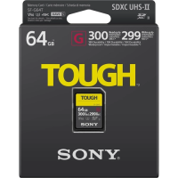 Karta pamięci Sony SF-G Tough SDXC 64GB UHS-II U3 V90 300MB/s - wysyłka w 24H