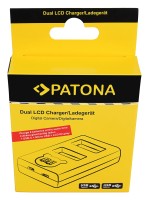 Podwójna ładowarka Patona Dual LCD USB GoPro Max