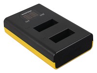 Podwójna ładowarka Patona Dual LCD USB GoPro Max