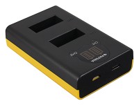 Podwójna ładowarka Patona Dual LCD USB GoPro Max