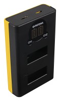 Podwójna ładowarka Patona Dual LCD USB GoPro Max