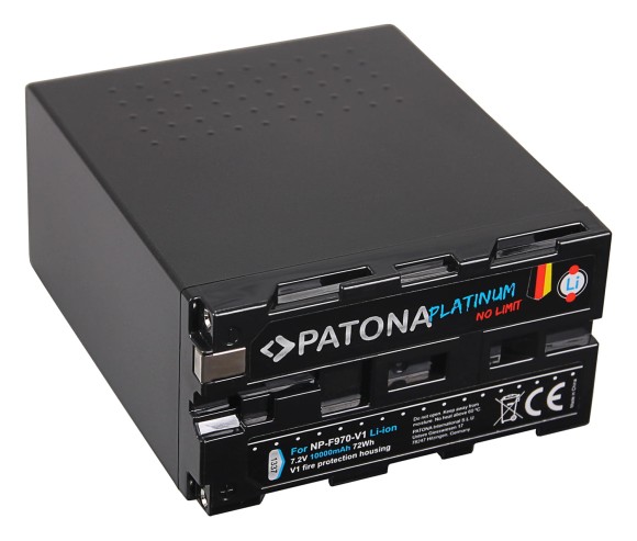 Akumulator Patona Platinum do Sony zamiennik NP-F970 ogniwa Tesla