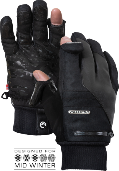 Rękawiczki dla fotografa Vallerret Markhof Pro 2.0 Photography Glove Black L