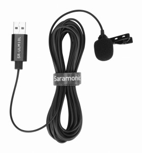 Mikrofon krawatowy Saramonic SR-ULM10L ze złączem USB PC / Mac