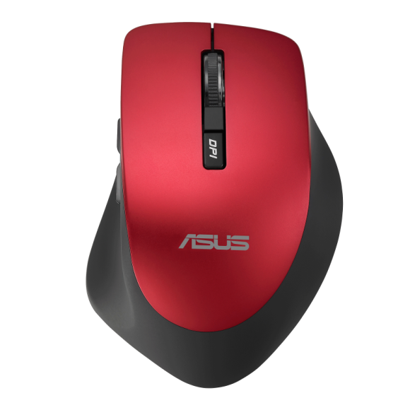Mysz optyczna Asus WT425 1600 DPI - czerwona