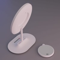 Lusterko do makijażu Humanas HS-ML03 z podświetleniem LED - białe