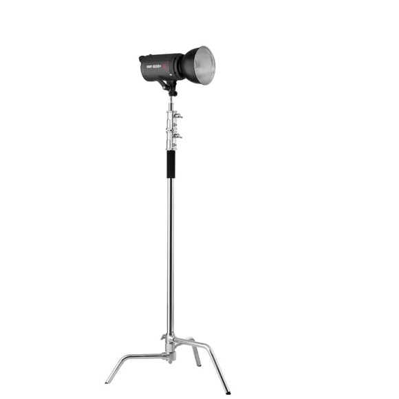 Statyw oświetleniowy Freepower C-stand chromowany