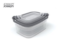4x Pojemniki Joseph Joseph Nest Storage z pokrywkami 98472