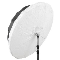 Głęboki parasol GlareOne 135 cm biały