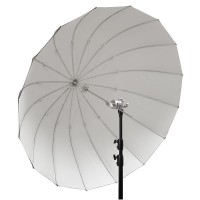 Głęboki parasol GlareOne 135 cm biały