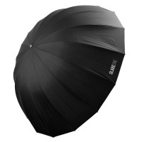 Głęboki parasol GlareOne 135 cm srebrny 