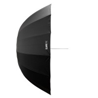 Głęboki parasol GlareOne 135 cm srebrny 