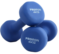 Hantle Treningowe Ciężarki Fitness Proiron 2x4kg