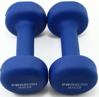 Hantle Treningowe Ciężarki Fitness Proiron 2x4kg