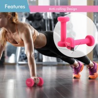 Hantle Treningowe Ciężarki Fitness Proiron 2x4kg