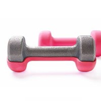 Hantle Treningowe Ciężarki Fitness Gumowane Proiron 2x3kg