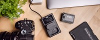 Ładowarka dwukanałowa Newell FDL-USB-C do akumulatorów EN-EL14