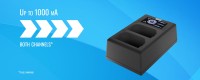 Ładowarka dwukanałowa Newell FDL-USB-C do akumulatorów EN-EL14